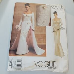 Vogue Bridal Original Vintage 2720 Sewing Pattern 18-20-22